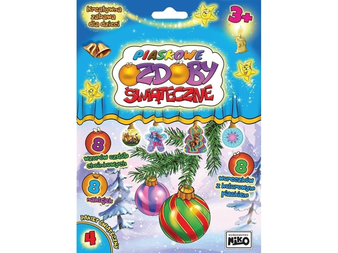 Sand Weihnachtsschmuck Paket 4