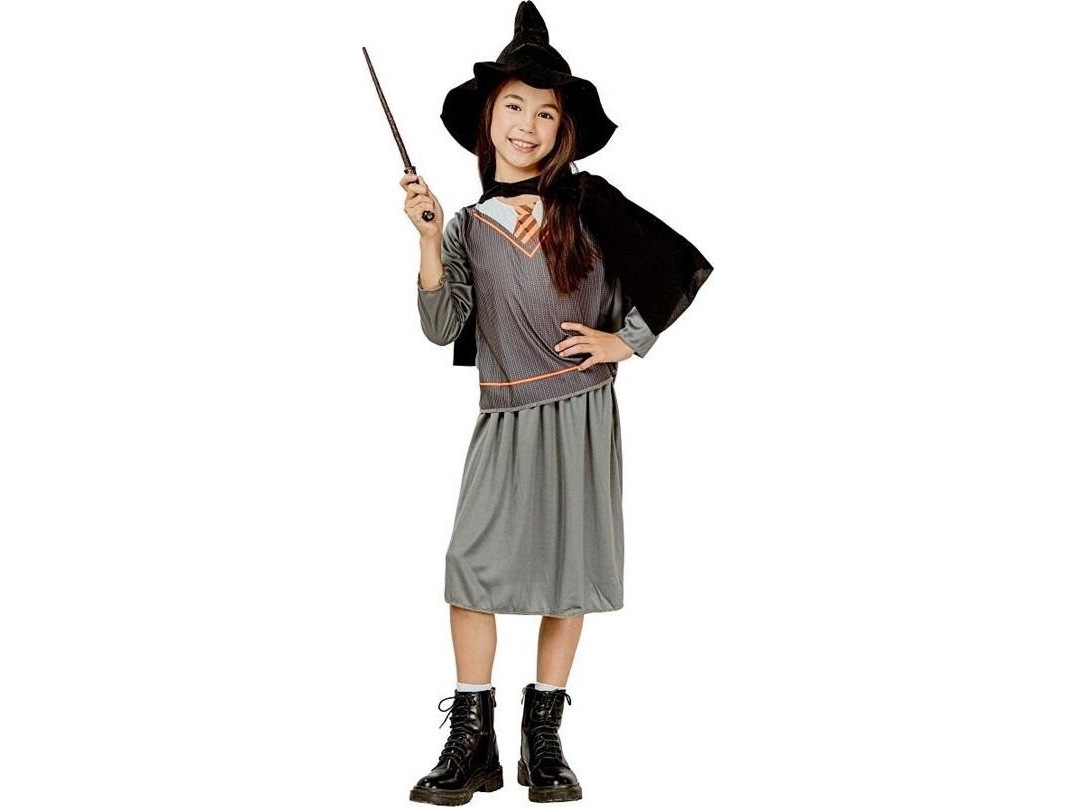 Troldkvinde Kostume Størrelse 130/140Cm