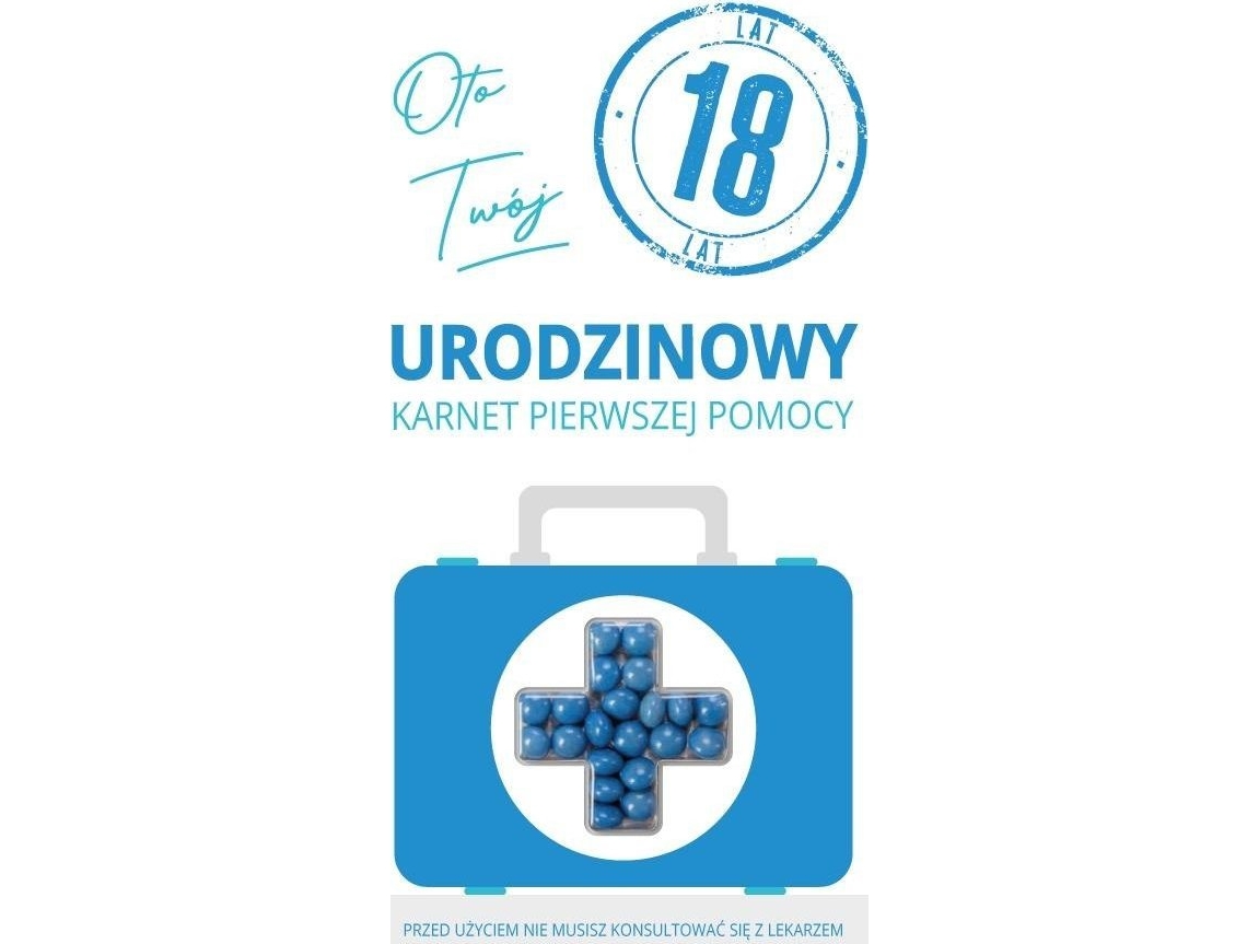 BIRTHDAY CARD 18 125X215 WITH KOP AS TAB-14 FOL | Skola & Hobby - Festdekorera - Presentinslagning | GameStuff