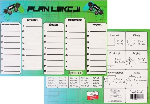 Tidtabell A5 Block (25 st) | Papper & Emballage - Kalendrar & Anteckningsböcker - Kalendare | GameStuff
