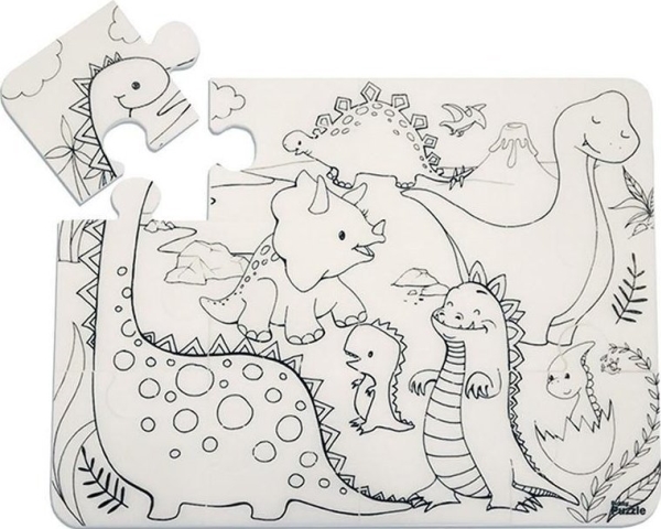 Puzzle Dinosaurier Lustige Matte Strigo