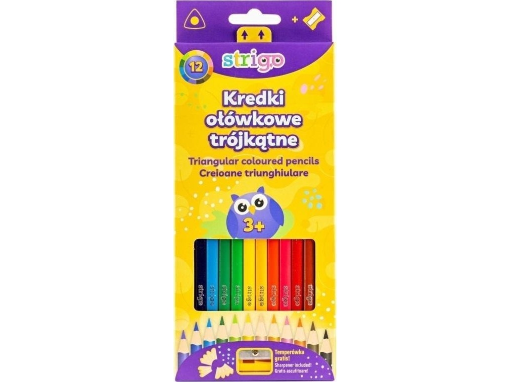 Färgpennor 12 st eller tuschpennor 12 st STRIGO | Papper & Emballage - Märkning - Visitkort | GameStuff