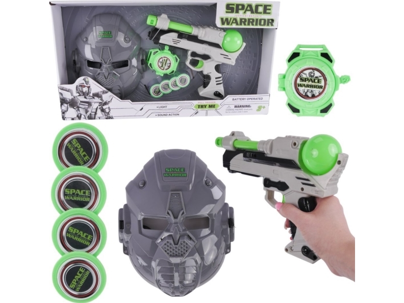 Space Set Flash Gun Light Sound Spielzeug Für Kinder