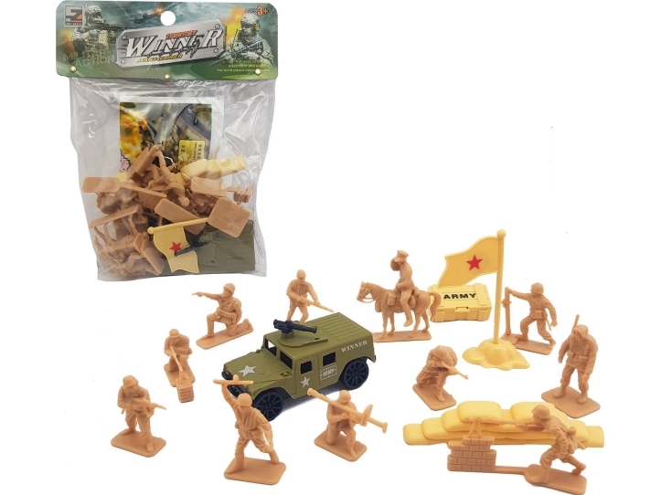 Trifox Militära Soldater | Leksaker - Figurer & Dockor - Actionfigurer | GameStuff