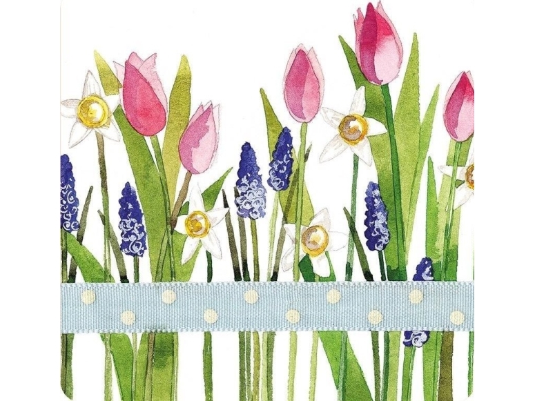 Becheruntersetzer C223 Frühlingsblumen
