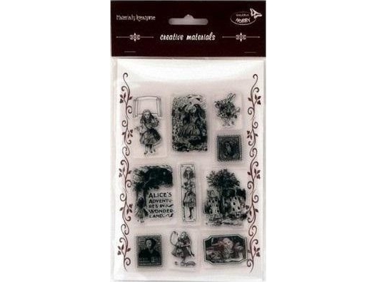 Kreative stempler Alice i Eventyrland
