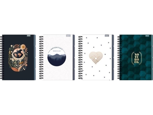 Notebook B5/96K Gitter Calm