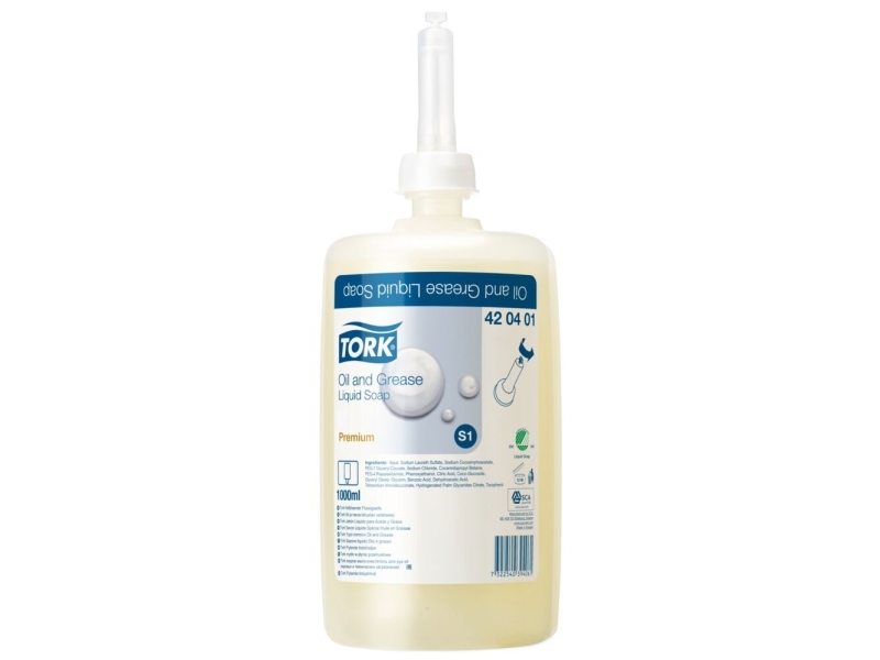 Tork 420401, Hud, Flydende Sæbe, 1000 Ml, 1,03 Kg, 92 Mm, 92 Mm