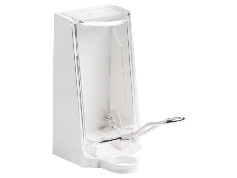 Dispenser, Sterisol, 700 ml, stål, til lukket dispenser med klar kappe