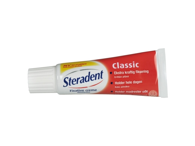 Protese lim, Steradent Classic, Fixative creme | Hälsa - Personlig vård - Övriga | GameStuff