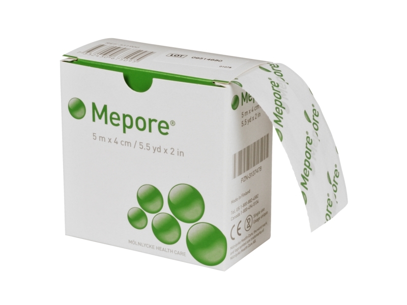 Plaster, Mepore, 5m x 4cm | Kläder & Säkerhet - Säkerhetsutrustning - Första hjälpen | GameStuff