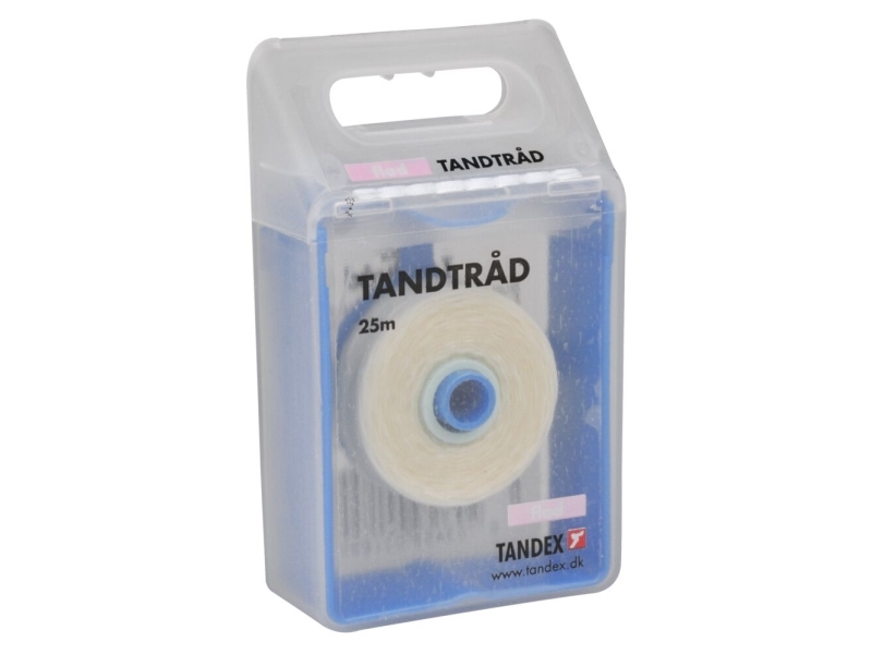 Hammaslanka, Tandex, 25m, litteä - (12 kpl)