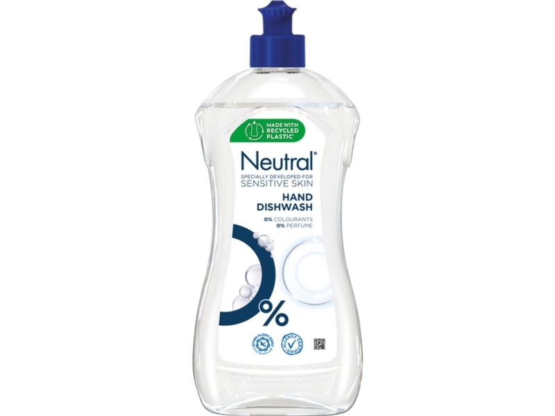 Käsitiskiaine, neutraali, 500 ml, väri- ja hajusteeton - (12 kpl)