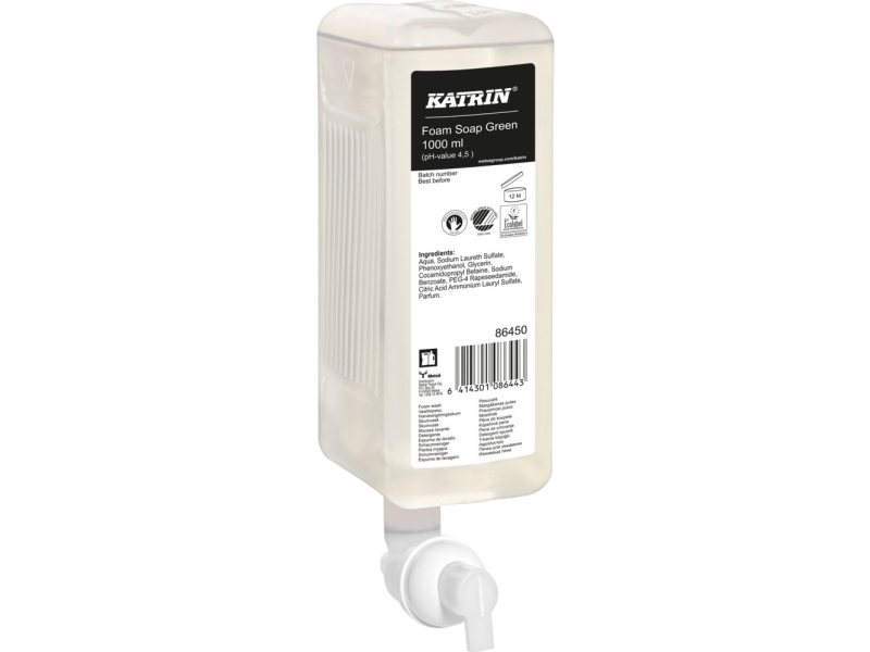 Skumsæbe, Katrin, 1000 ml, med parfume - (6 stk.)