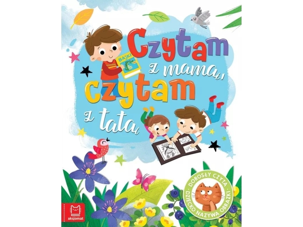 Aksjomat Jeg læser med mor far blå