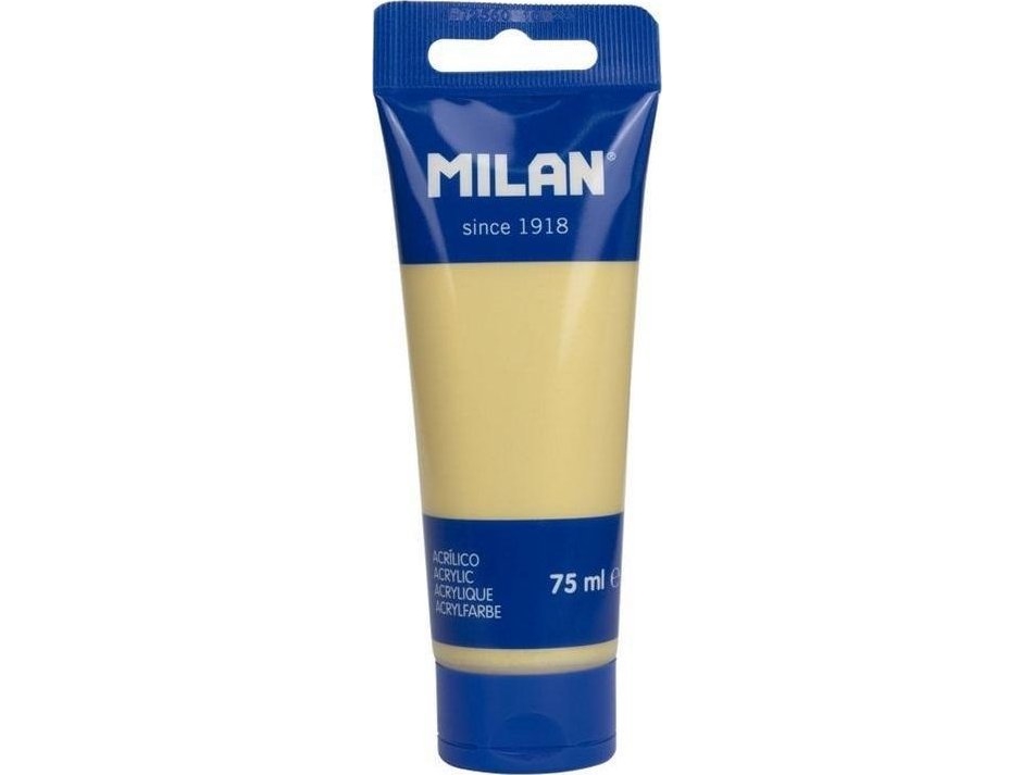 Farba akrylowa w tubce 75ml złota MILAN