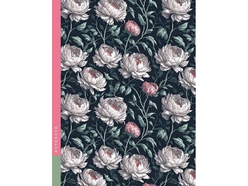 Notebook 128X165/48K Zeile Fresh Blumen