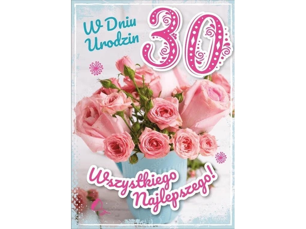 Fødselsdagskort 30
