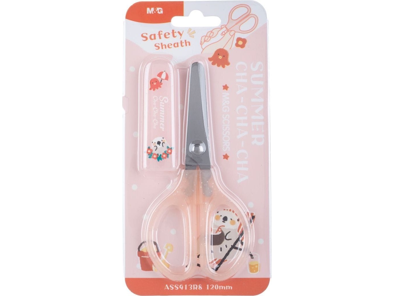 Cha Cha 12 Cm Saks Med Afrundet Bladskede Blister Mg