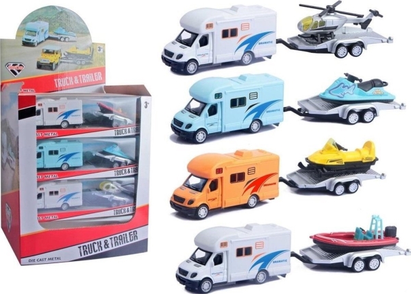 Wohnmobil Mit Anhänger Metallmix