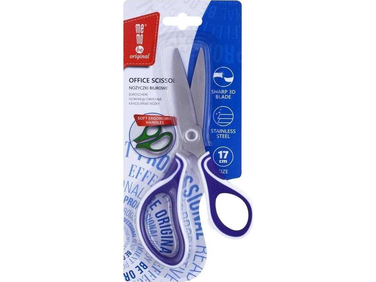 Büro- Und Schulschere 17Cm Memobe