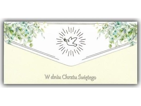 Karnet-koperta Chrzest