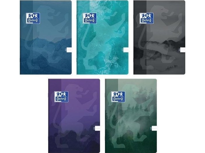 Teenager Notebook A5/60K Line (5Pcs) Oxford