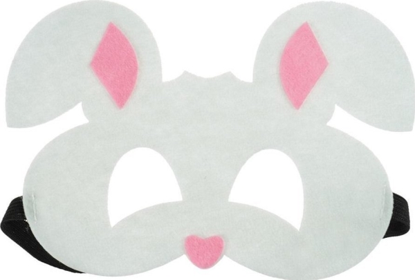 Filz-Tiermaske - Hase