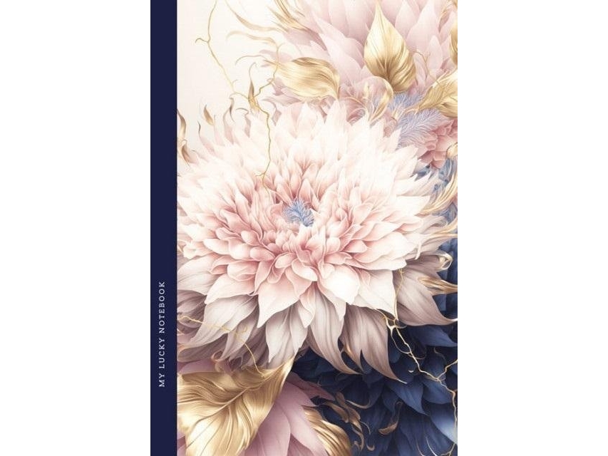 Notesbog 105x165/64K, ternet med blomster FRESH |