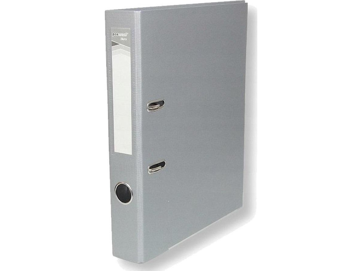 A4-ringbind 5 cm grå
