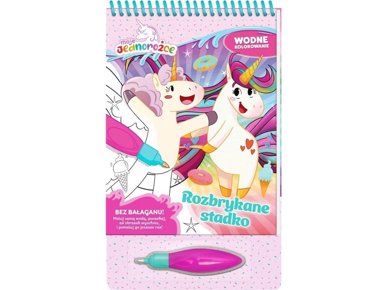 Media Service Zawada Min enhjørning. Vandsmaling del 2