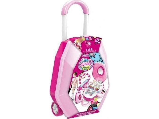 Skønhedssæt i en kuffert