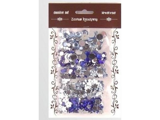 Blauer Kieselstein Set 35G