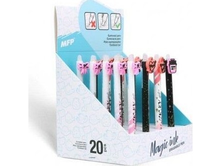 Viskbar Pen Teen 0,5 Mm Blå (20 Stk.)