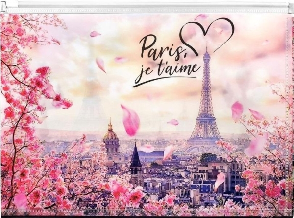 Koperta A4 Pp Z Nadrukiem Zip Take Me To Paris