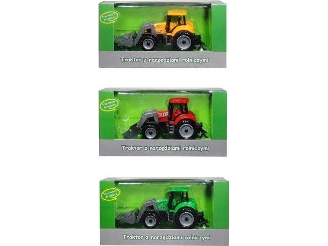 Traktor Mit Maschine Mix