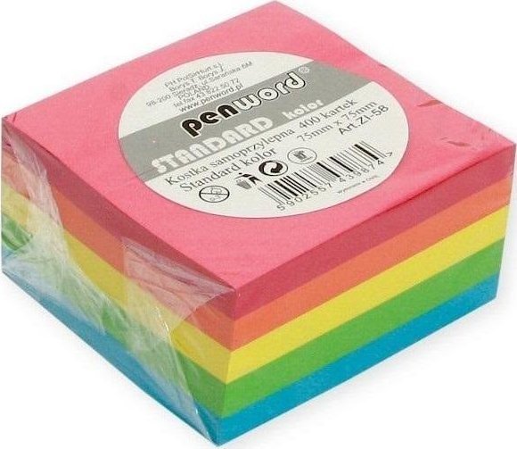 Protos skrivblock mix 75x75 400K | Arkivering - Presentationsmappar och omslag - Dokument Presentation och tillbehör | GameStuff