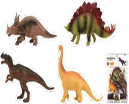 Dinosaurier 150Mm 4Stück