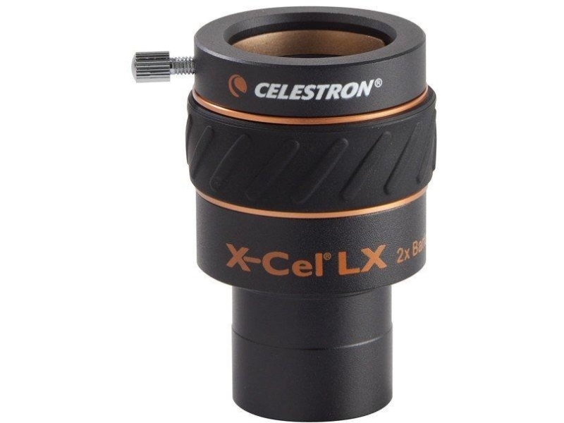 Celestron X-Cel LX 1,25 2x Barlow-linse, 55 mm, 85 mm, 50 mm, 300 g, Kina