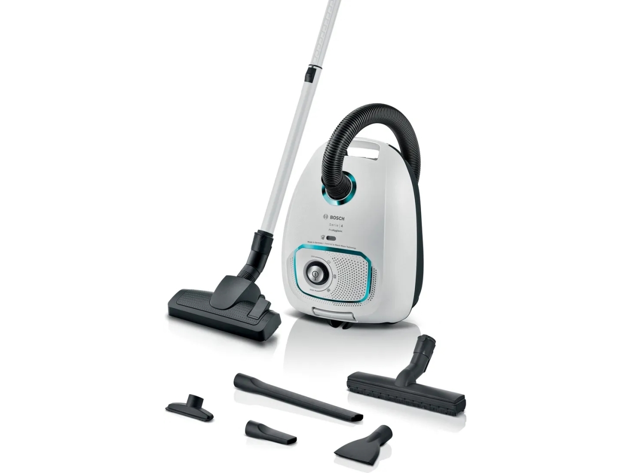 Bosch Serie 4 Bgb41hyg1h, 600 W, Beholder Vakuum, Dry, Støvpose, 4 L, Hepa
