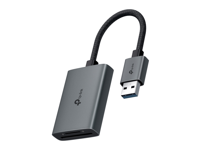 TP-Link UA430, MicroSD (TransFlash), SD, Grå, CE, FCC, RoHS, BSMI, USB 3.2 Gen 1 (3.1 Gen 1) Type-C, 48,4 mm, 34,2 mm | Datortillbehör - Kablar & adaptrar - USB-hubbar | GameStuff