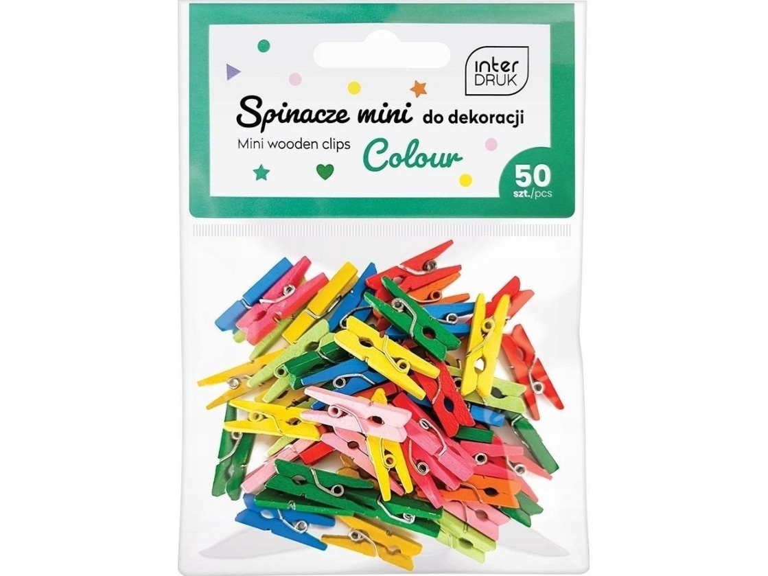 Farbige Clips Zum Dekorieren Mini 50St