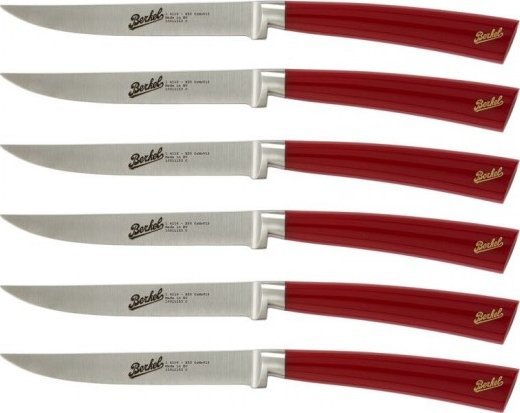 Berkel Elegance Glossy Red Steak Set 6-Tlg. (Kep6st11srrbl)