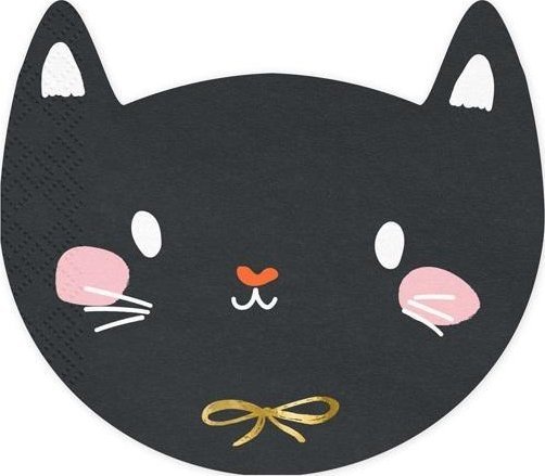 Serwetki Kotek 15x13cm 20stk EDUKAMP