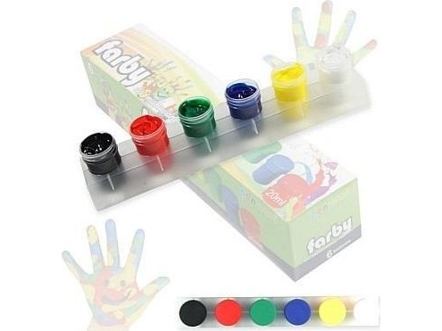 Handfärger 20ml 6 färger | Kläder & Säkerhet - Arbetskläder - Sweatshirts | GameStuff