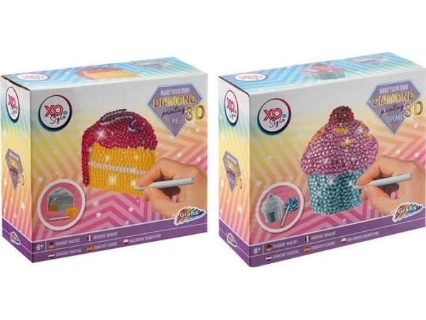 3D Diamant Mosaik Cupcake/Kage