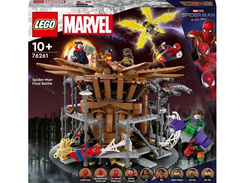 Legor Marvel 762614st Spindelns Slutgiltiga Sammanstötning