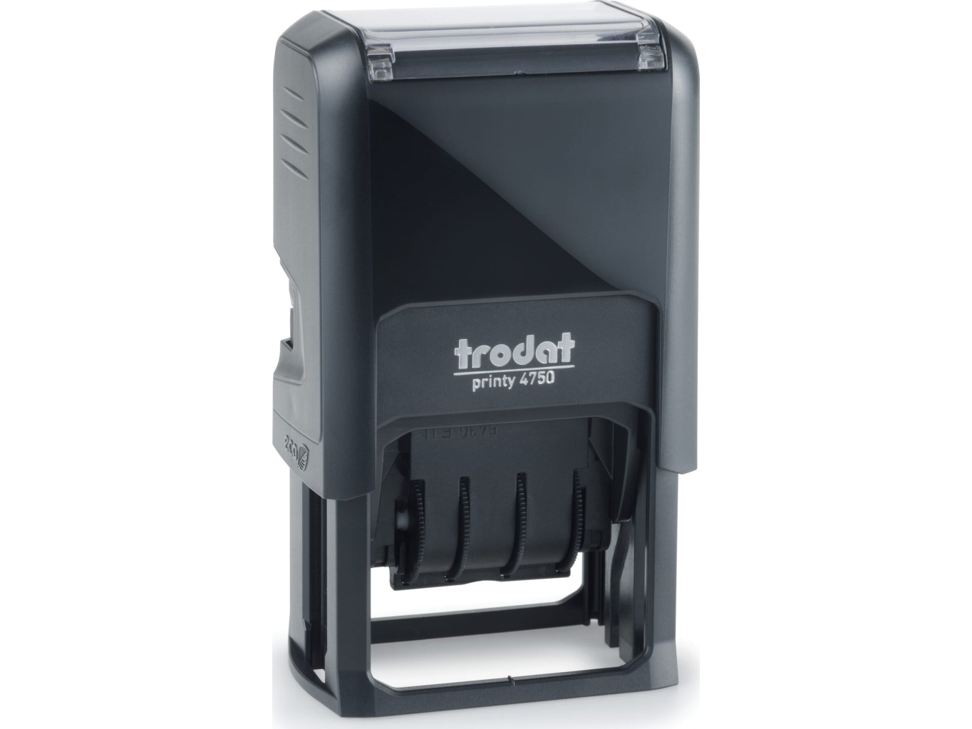 Trodat Datostempel Printy 4.0 4750/L "Bezahlt" - Til Markedet: D / L / A / Ch - 1 Stk (141369)