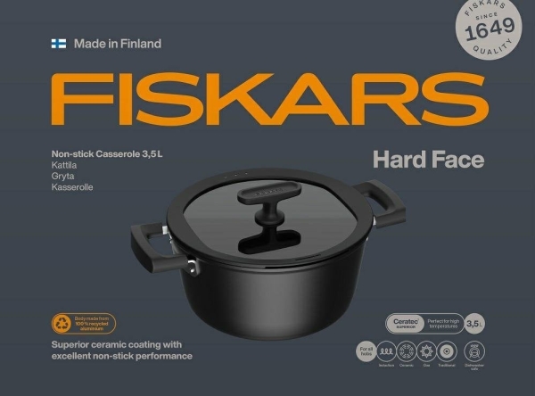 Fiskars Hard Face Pande 3,5 L