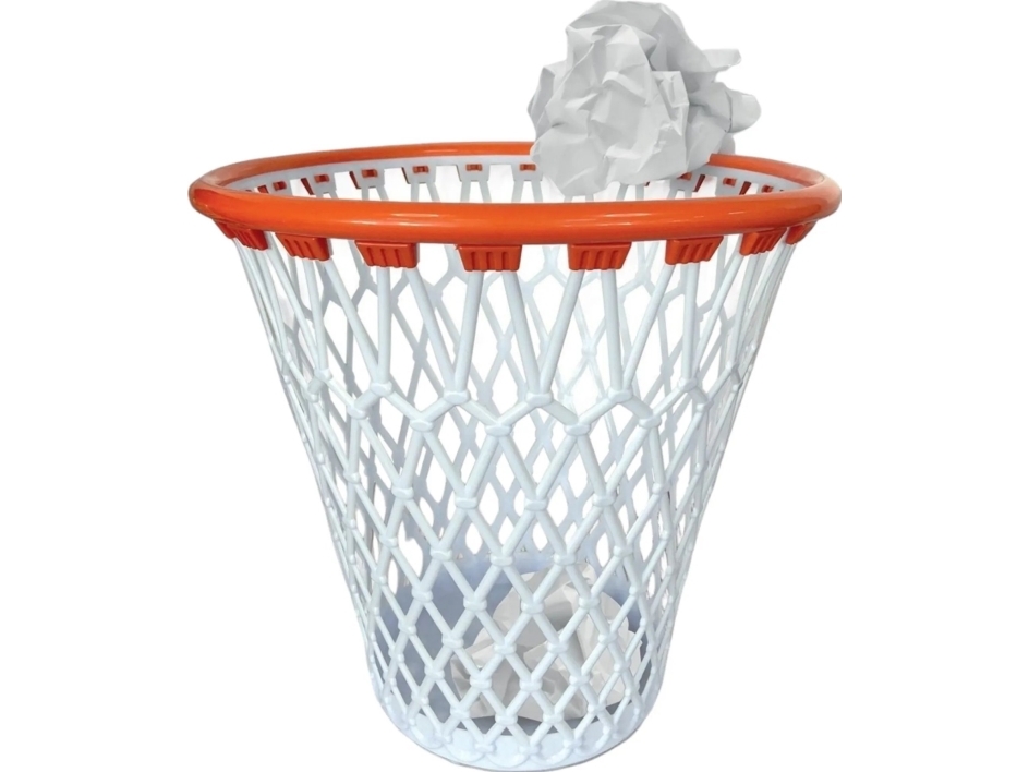 Mad Monkey - Mülleimer In Form Eines Basketballnetzes